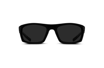 Image of Under Armour Keepz, Shiny Black w/Black Rubber, Gray Polarized w/ML, U8600062-000108