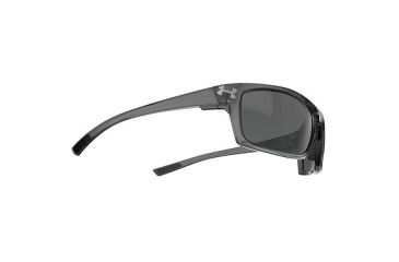 Image of Under Armour Keepz ,Shiny Crystal Black Frame w/Black Rubber,Gray Lens, U8600062-030300