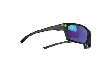 Image of Under Armour Keepz Storm,Black w/Black Rubber,Gray Polarized w/Blue ML, U8630062-010168
