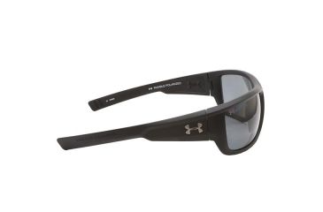 Image of Under Armour Rumble Storm, Black w/Black Rubber, Gray Polarized Lens, U8630032-010108