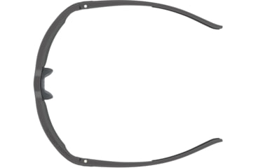 Image of Under Armour Blitzing Sunglasses with Shiny Jet Grey Frame and Grey Lens, Medium, UA0012S R6S-IR