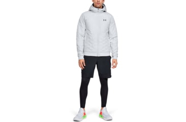 Image of Under Armour CG Reactor Performance Hybrid Jacket - Mens, Halo Gray, X-Large, 1342692014XL