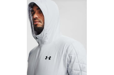 Image of Under Armour CG Reactor Performance Hybrid Jacket - Mens, Halo Gray, X-Large, 1342692014XL