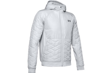 Image of Under Armour CG Reactor Performance Hybrid Jacket - Mens, Halo Gray, X-Large, 1342692014XL