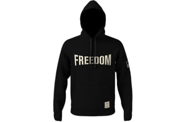 Image of Under Armour Freedom Vintage Hoodie - Mens, Black, Extra Large, 1365398001XL