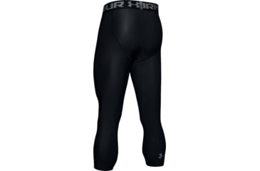 Image of Under Armour HeatGear Armour 3/4 Legging - Men's, Medium, Black/Graphite, 1289574001MD