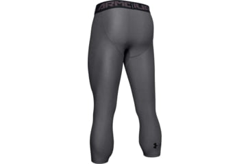 Image of Under Armour HeatGear Armour 3/4 Legging - Men's, 3XL, Carbon Heather/Black, 12895740903XL
