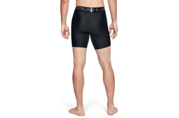 Image of Under Armour HeatGear Armour Mid Boxer - Mens, Black, 2X-Large, 12895660012X