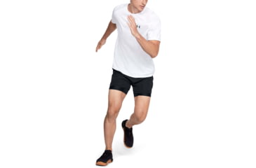 Image of Under Armour HeatGear Armour Mid Boxer - Mens, Black, 2X-Large, 12895660012X