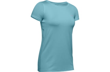 Image of Under Armour HeatGear Armour Short Sleeve Shirt - Mens, Blue Haze, 2XS, 1328964425XXS