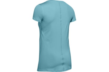 Image of Under Armour HeatGear Armour Short Sleeve Shirt - Mens, Blue Haze, 2XS, 1328964425XXS