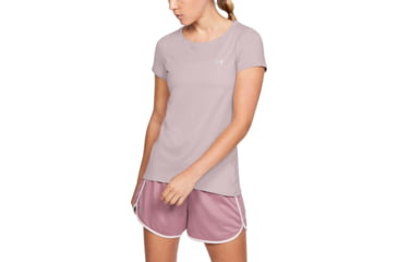 Image of Under Armour HeatGear Armour Short Sleeve Shirt - Mens, Dash Pink, X-Large, 1328964667XL