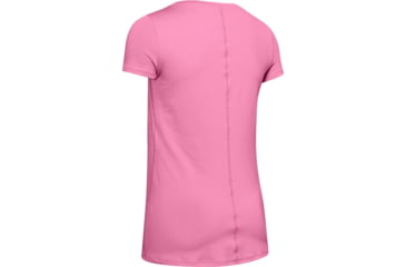Image of Under Armour HeatGear Armour Short Sleeve Shirt - Mens, Lipstick, Medium, 1328964691MD