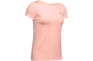 Image of Under Armour HeatGear Armour Short Sleeve Shirt - Mens, Peach Frost, 2X-Large, 13289648452X