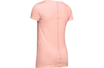 Image of Under Armour HeatGear Armour Short Sleeve Shirt - Mens, Peach Frost, 2X-Large, 13289648452X