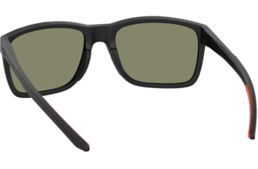 Image of Under Armour Hustle Sunglasses with Matte Black/Grey Frame and Infrared Mirror Lens, Medium, UA0005S RC2-UZ
