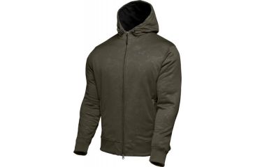 Image of Under Armour Men's ColdGear Embossed Full Zip Hoody - Sage Color 1006272-385