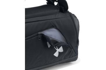 Image of Under Armour Storm Contain Backpack Duffle 3.0 - Unisex, Black/Black/Silver, One Size, 1277431-003-OSFA