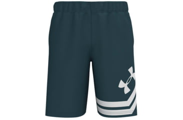 Image of Under Armour UA Baseline 10in Court Short - Men's, 3XL, Dark Cyan, 13512854633X