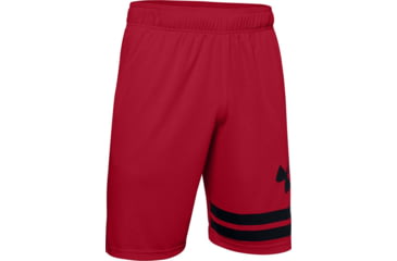 Image of Under Armour UA Baseline 10in Court Short - Men's, 3XL, Red, 13512856003X