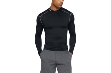 Image of Under Armour UA ColdGear Armour Compression Mock - Mens, Black, 2X-Large, 12656480012X
