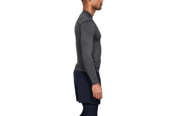 Image of Under Armour UA ColdGear Armour Compression Mock - Mens, Carbon Heather, Medium, 1265648090MD