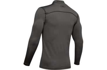 Image of Under Armour UA ColdGear Armour Compression Mock - Mens, Carbon Heather, Medium, 1265648090MD