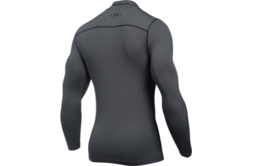 Image of Under Armour UA ColdGear Armour Compression Mock - Mens, Carbon Heather, Medium, 1265648090MD