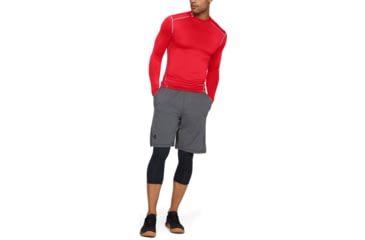 Image of Under Armour UA ColdGear Armour Compression Mock - Mens, Red, 2X-Large, 12656486002X