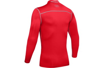 Image of Under Armour UA ColdGear Armour Compression Mock - Mens, Red, 2X-Large, 12656486002X