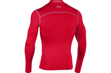Image of Under Armour UA ColdGear Armour Compression Mock - Mens, Red, 2X-Large, 12656486002X