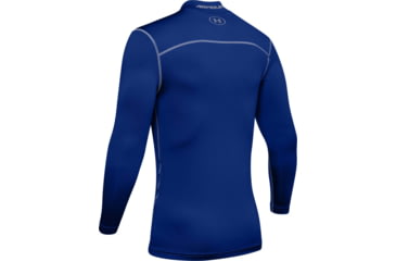 Image of Under Armour UA ColdGear Armour Compression Mock - Mens, Royal Blue, 2X-Large, 12656484002X