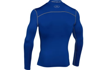 Image of Under Armour UA ColdGear Armour Compression Mock - Mens, Royal Blue, 2X-Large, 12656484002X