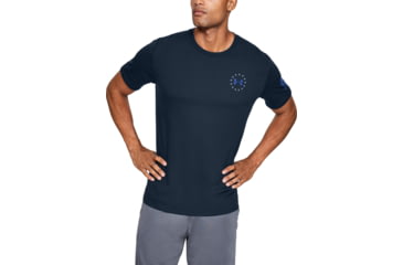 Image of Under Armour UA Freedom Banner Tactical Graphic T-Shirt - Mens, Academy, X-Large, 1352147408XL