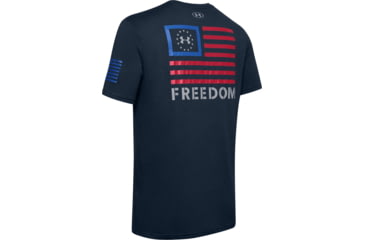 Image of Under Armour UA Freedom Banner Tactical Graphic T-Shirt - Mens, Academy, X-Large, 1352147408XL