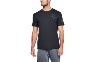 Image of Under Armour UA Freedom Banner Tactical Graphic T-Shirt - Mens, Black, 2X-Large, 13521470012X