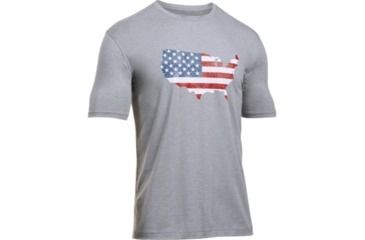 Image of UA Freedom Flag Map Tee