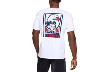 Image of Under Armour UA Freedom Sentinel T-Shirt - Men's, Extra Large, White, 1352152100XL