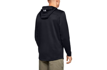 Image of Under Armour UA Freedom Tech Terry Hoodie - Mens, Black/White, 2X-Large, 13231050022X