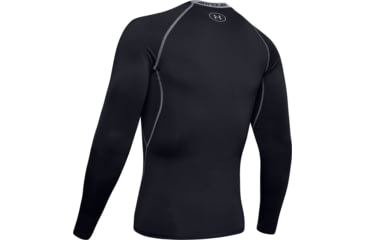 Image of Under Armour UA HeatGear Armour Long Sleeve Compression Shirt - Mens, Black, 2X-Large, 12574710012X