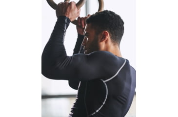 Image of Under Armour UA HeatGear Armour Long Sleeve Compression Shirt - Mens, Black, 2X-Large, 12574710012X