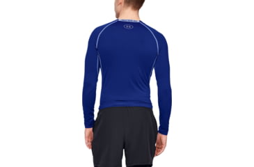 Image of Under Armour UA HeatGear Armour Long Sleeve Compression Shirt - Mens, Royal, X-Large, 1257471400XL