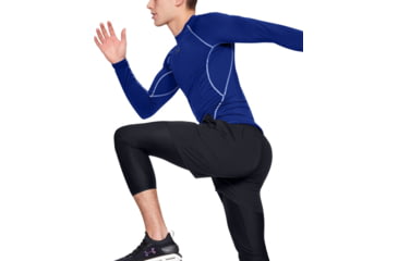 Image of Under Armour UA HeatGear Armour Long Sleeve Compression Shirt - Mens, Royal, X-Large, 1257471400XL