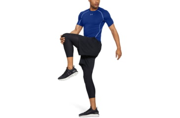 Image of Under Armour UA HeatGear Armour Short Sleeve Compression Shirt - Men's, 2XL, Royal Blue, 12574684002X