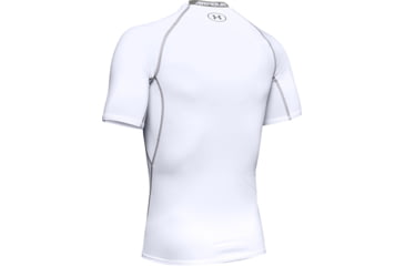 Image of Under Armour UA HeatGear Armour Short Sleeve Compression Shirt - Men's, 3XL, White, 12574681003X