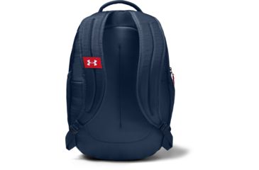 Image of Under Armour Ua Hustle 4.0 Backpack, Academy/white - 1342651409OSFA