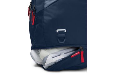 Image of Under Armour UA Hustle 4.0 Backpack, Academy/White, One Size Fits All, 1342651409OSFA