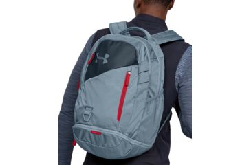 Image of Under Armour Ua Hustle 4.0 Backpack, Ash Gray - 1342651013OSFA