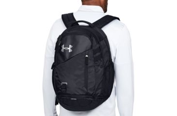 Image of Under Armour Ua Hustle 4.0 Backpack, Black - 1342651001OSFA