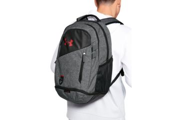 Image of Under Armour Ua Hustle 4.0 Backpack, Graphite - 1342651041OSFA